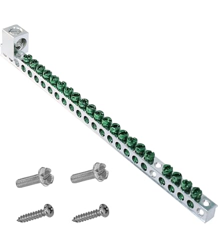 Siemens EC3GB352 Ground Bar Kit – 35-Terminal Positions With Lug, Fits ES & PL Load Centers