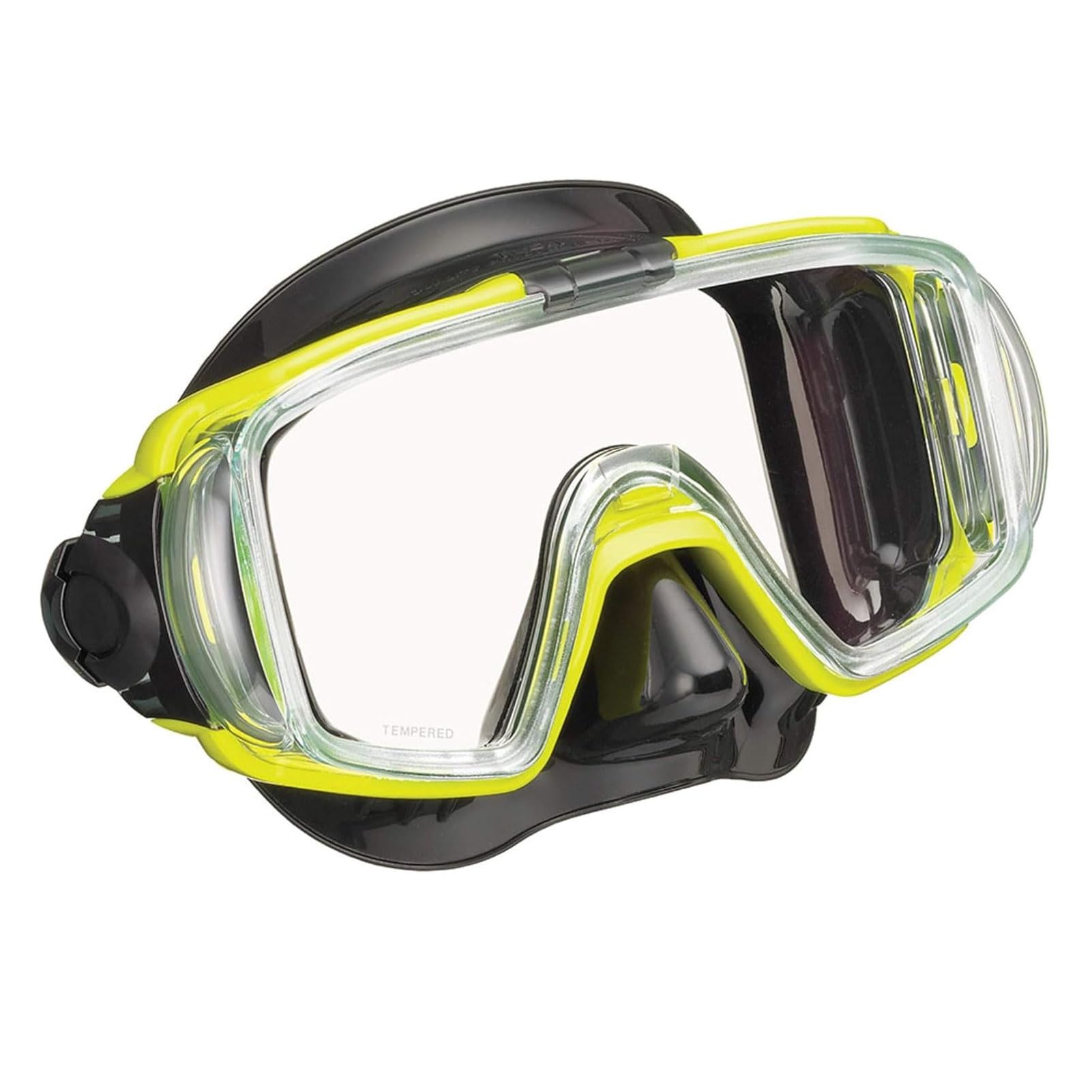 TUSA Sport UM31 Adult Visio Tri-Ex Mask | Wide Panoramic View, Comfort Fit for Snorkeling & Swimming