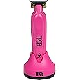 TPOB X Candy Digital Brushless 7200rpm Professional Hair Trimmer Hair Clippers for Men, Psycho Zero Gapped T-Blade Cordless Rechargeable Edgers Clippers (X Trimmer Pink)