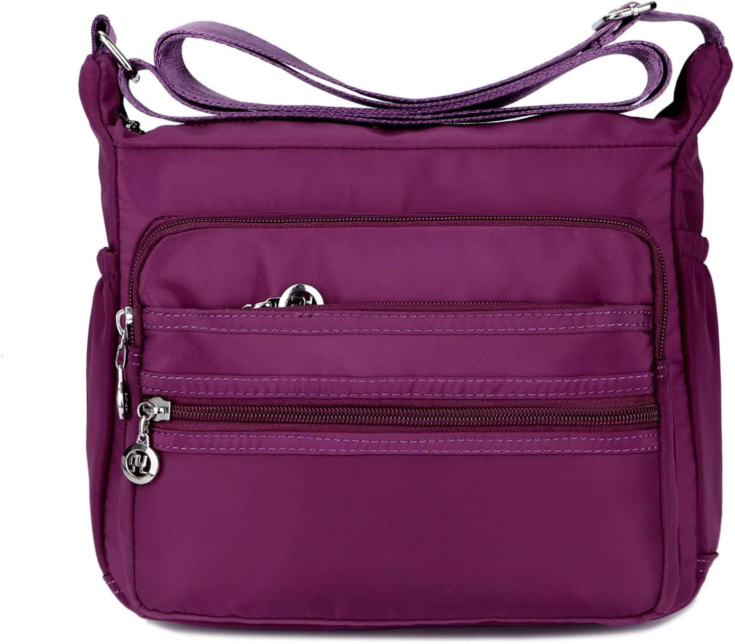 SYYHOME Crossbody Purses for women MultiPocket Nylon Shoulder Bags