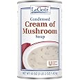 LeGout Cream of Mushroom Condensed Canned Soup, 0g Trans Fat, 50 oz, Pack of 12