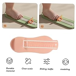 BESTYASH 2pcs Foot Length Measuring Device Foot
