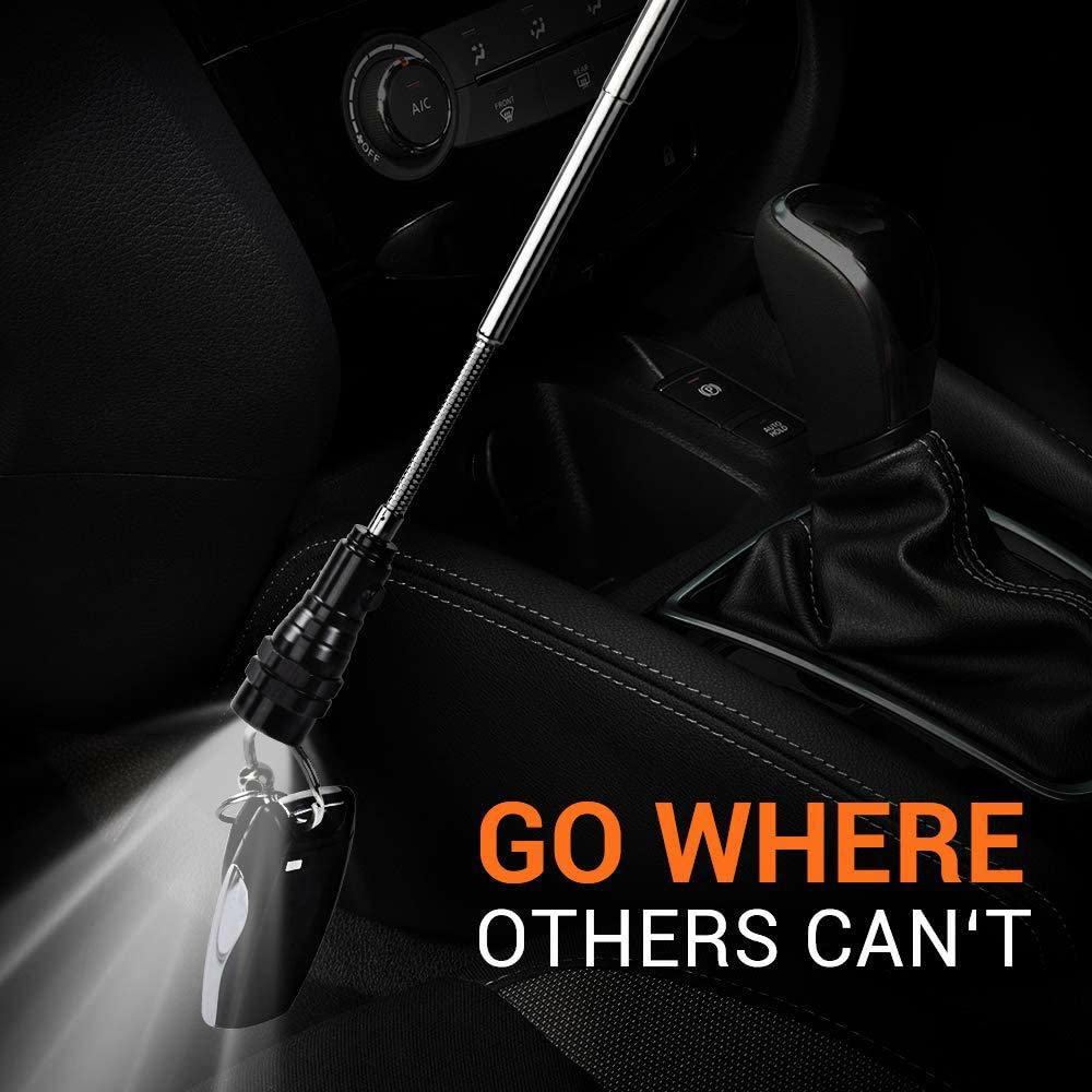 Gifts for Men Dad,Magnet Tool Telescoping Magnetic Pickup Light,22
