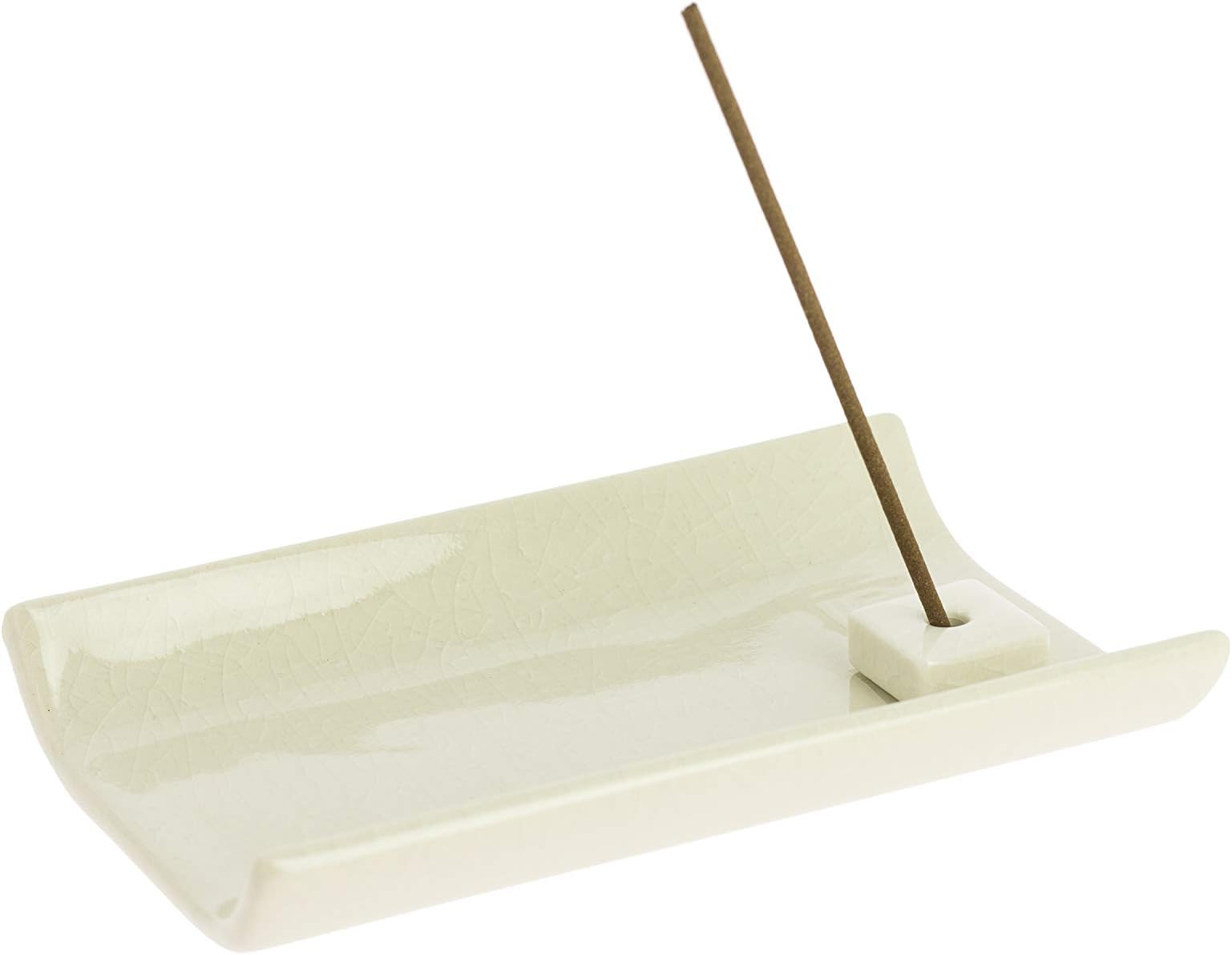 Nippon Kodo Ceramic Incense, White, One Size