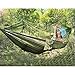 OJA Camping Hammocks-Portable Hammock with Mosquito Net, Lightweight Parachute Nylon Fabric Hammock Travel Bed wiht 2 x Carabiners and Straps for Backpacking, Travel, Beach, Yard