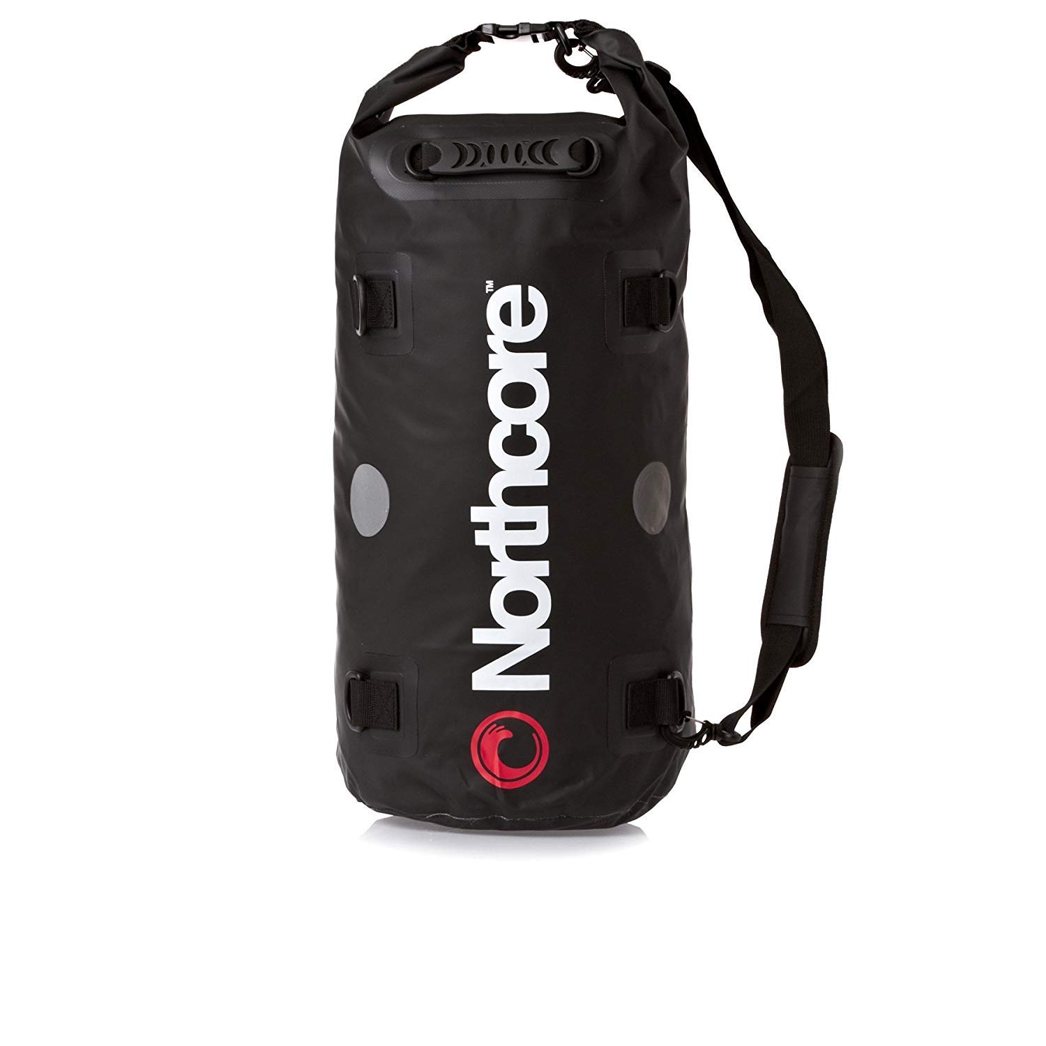 Northcore Surfing and Watersports Accessories - 40Ltr Dry Bag BLACK - Waterproof Sprayproof