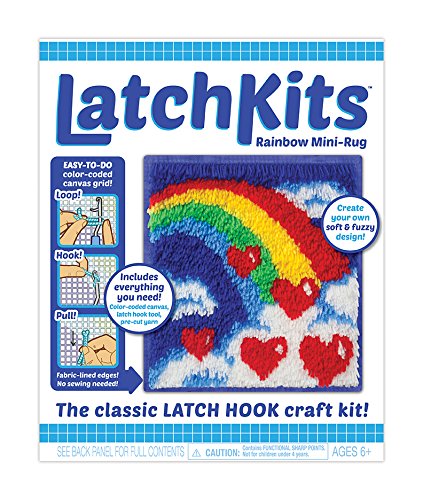 2 Kahootz+Latch+Rainbow+Mini+Rug+Sewing