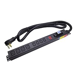 Data Center 240V 50Amp Server Cabinet L6-50P 8