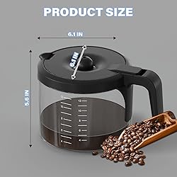 12 Cup Coffee Maker Carafe Replacement Pot