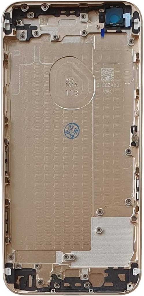 Smartex® Back cover Housing + Frame compatibile with iPhone 8 PLUS, Gold - Image 3