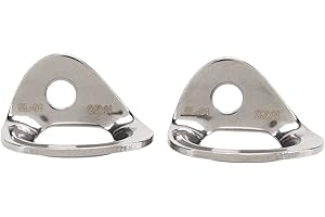 Yuecoom Stainless Steel Bolt Hanger, 316 Stainless Steel Large Bearing Capacity Anchor Fits 1cm Screws for Carving Aerial Work