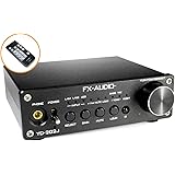FX-AUDIO- YD-202J『ブラック』YDA138デジタルアンプIC搭載デュアルモノラル駆動式デジタルプリメインアンプ