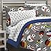 My Room Soccer Fever Teen Bedding Comforter Set, Gray, Twin