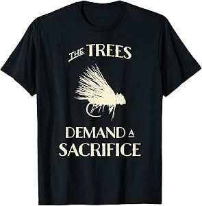 Fly Fishing for Trout Funny Fly Casting T-Shirt