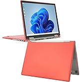 mCover Case Compatible ONLY with 2022~2023 16" Dell Inspiron 7620 2-in-1 Inspiron 5620/5630 Clamshell Windows Computer (NOT Fitting Any Other Dell Models) - Red