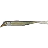 Jackall Drift Fry Finesse Soft Plastic Fishing Lure, Bass Fishing, 5-Pack | Soft Plastic Freshwater Bass Fishing Lure for Strolling &amp; Drop-Shotting, Pintail Vibration, Precision Rigging Guide Holes