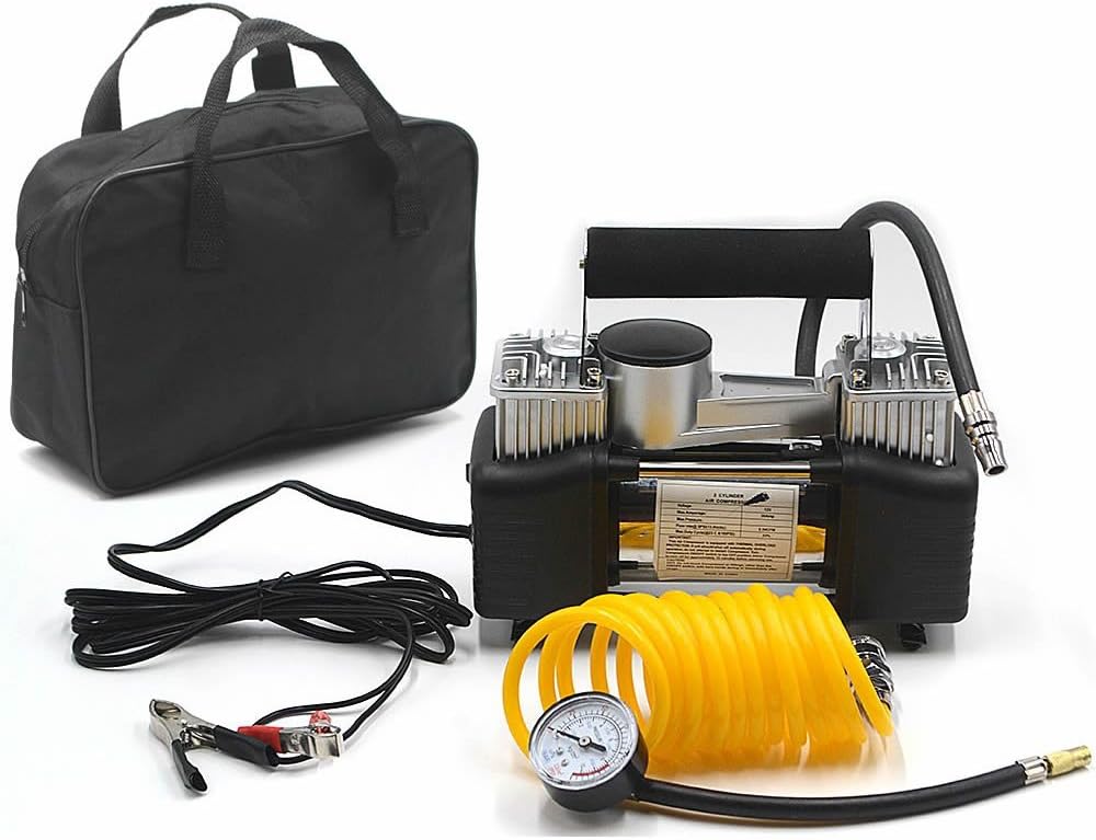 Noryb Portable 12V 150PSI Electric Car 4x4 Auto Air Compressor Pump Tyre Inflator