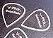 V-Picks Switchblade Ghost Rim Guitar Picks (x3) SWBLGSTRM3 w/Bonus Deluxe RIS Pick (x1)
