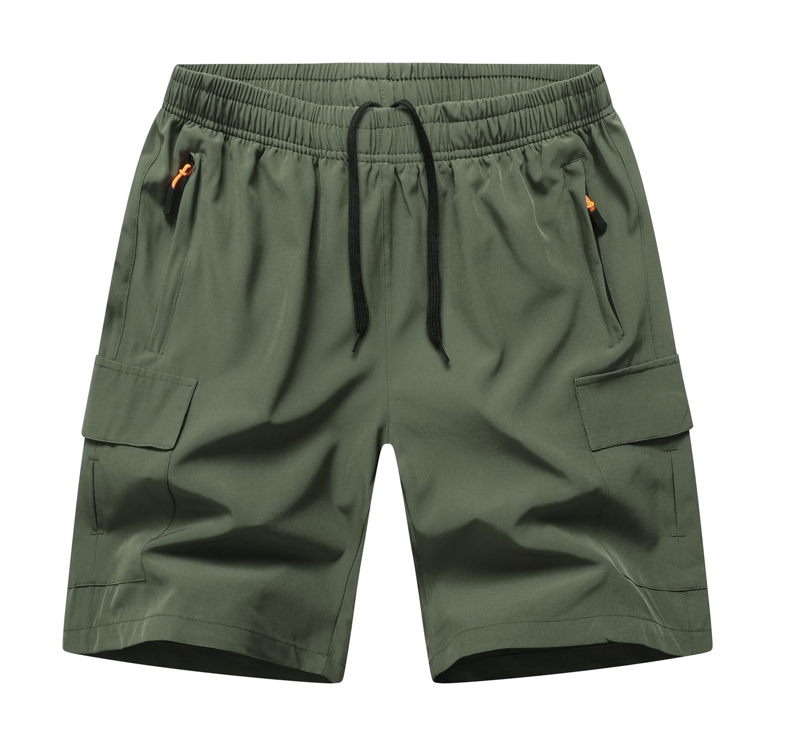 HONCAN Boys Pull on Cargo Shorts, Outdoor Kids
