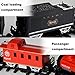 FULiYEAR Big Train Set Toy for Boys, Kids Classical Train with Steam Smoking Simulation Sound Play Train, Best Gift for Children