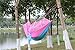 WoneNice Hammock with Mosquito Net, Portable Lightweight Nylon Parachute Multifunctional Hammock with Net and Tree Straps for Camping, Backpacking, Travel, Beach, Yard.