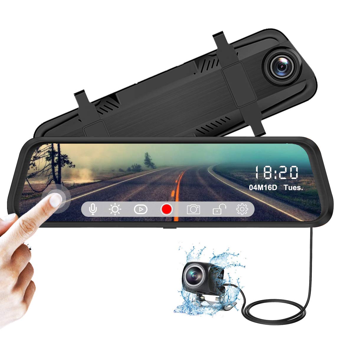 Monitor Per Telecamera Di Retrovisione Auto 4.3 Pollici - Schermo TFT LCD HD Per Parcheggio - Foto 11