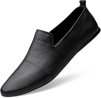 men's leather summer casual shoes