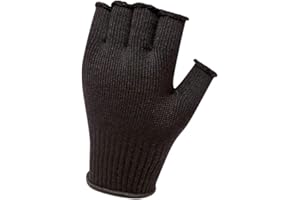 SEALSKINZ Unisex Merino Fingerless Glove Liner