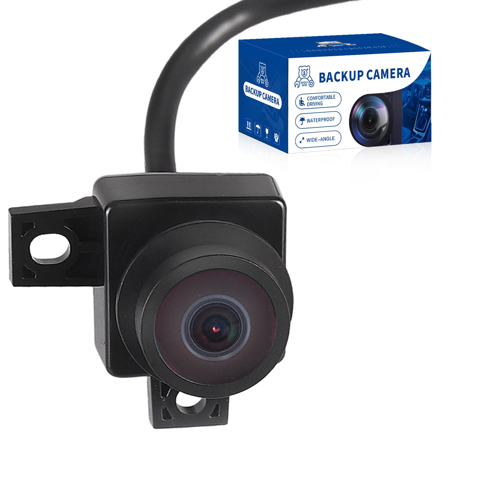 Photo 1 of GRIZZLY AUTO Rear View Backup Camera Replacement for 2019-2012 Dodge Ram 1500 2500 3500 2009 2010 2011 2012 3.7L V6 4.7L 5.7L 6.7L V8 Parking Assist Camera Replace 56054041AC 56054041AA