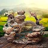Rockery and pond water fountain water feature ornaments home living room study wind turbine humidifier creative display technology,Cloud