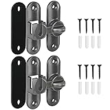 Qkenvo Flip Door Latch Gate Latches 90/180 Degree