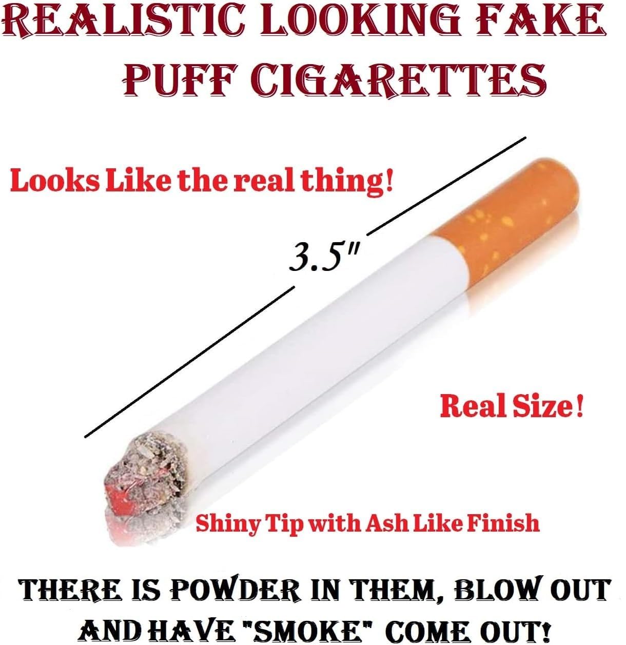 Mua Zugar Land Realistic Looking Fake Stage Puff Cigarettes (3.5