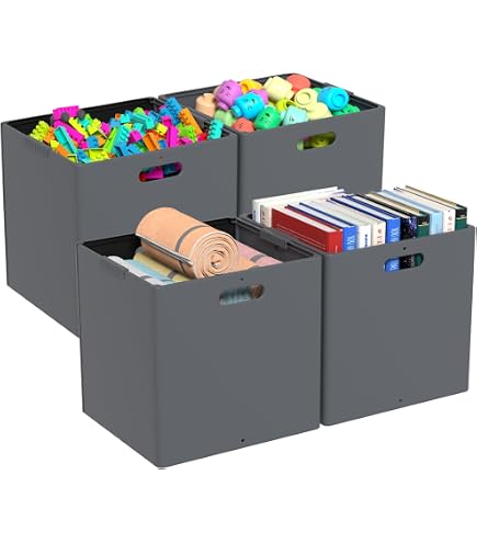 Cube De Rangement NesTidy 13x13x13 Storage Cubes Bins 4 Pack ...
