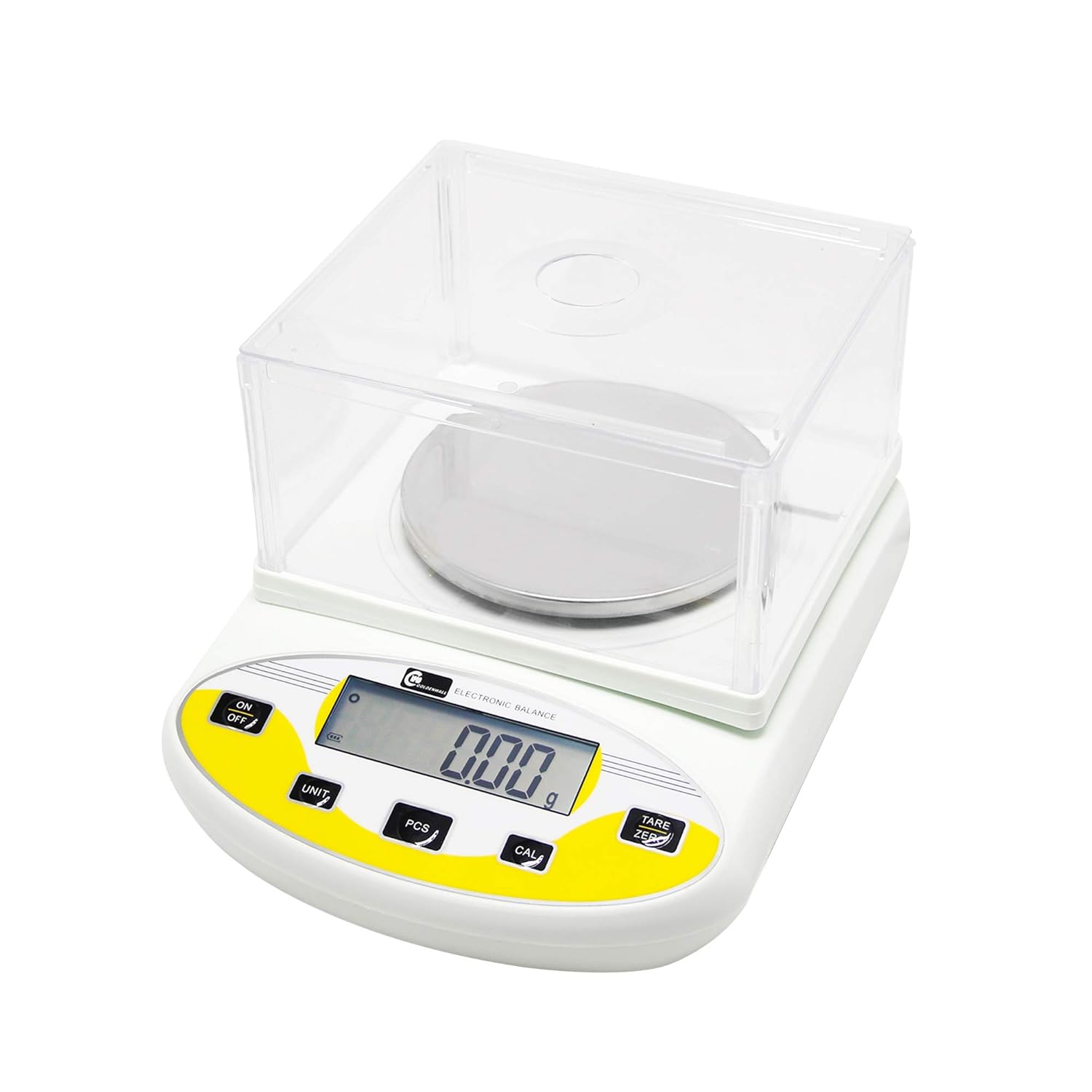 CGOLDENWALL Laborwaage durch Präzise Kalibrierung mit 0.01g Genauigkeit Digitale Analytische ...