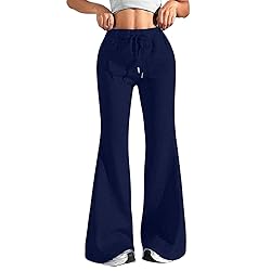 Flared Sweatpants Woman,Yoga Pants with