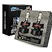 JDM ASTAR G4 AEC Chips 5202 All-in-One LED Fog Light Bulbs, Xenon White