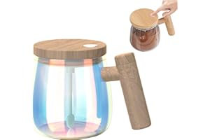 LAUPVXA Electric Mixing Mug, Electric High Speed Mixing Cup, self stirring mug, 13.5oz Electric Mixing Coffee Mug, For Office/Kitchen/Travel/Home Coffee/Tea (Color)