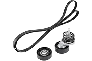 PARSLUCK Serpentine Belt Drive Tensioner Kit for Ford F150 F250 F350 V8 5.0L 1993-1996 Engine Drive Belt Tensioner Assembly f