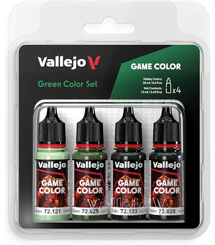 Amazon.com: Vallejo - Fluorescent Color Set | Game Color | Fantasy