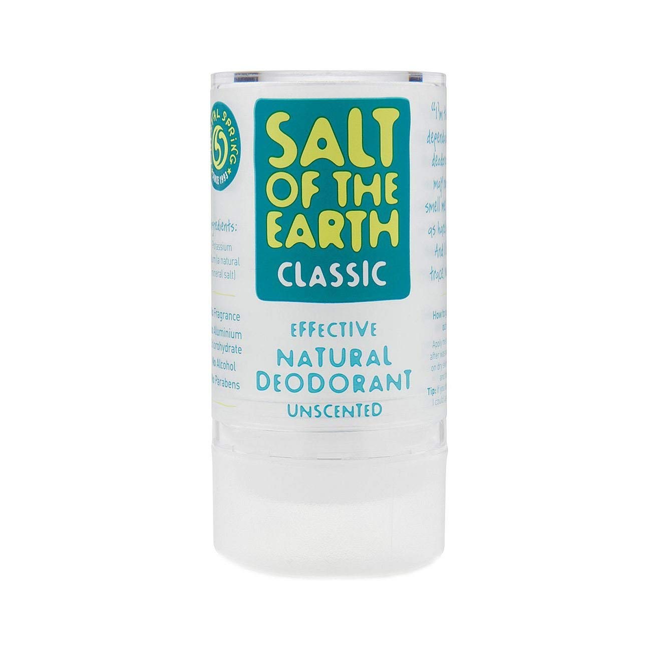Salt Of the Earth Classic Natural Deodorant, 90g, 2 Pack