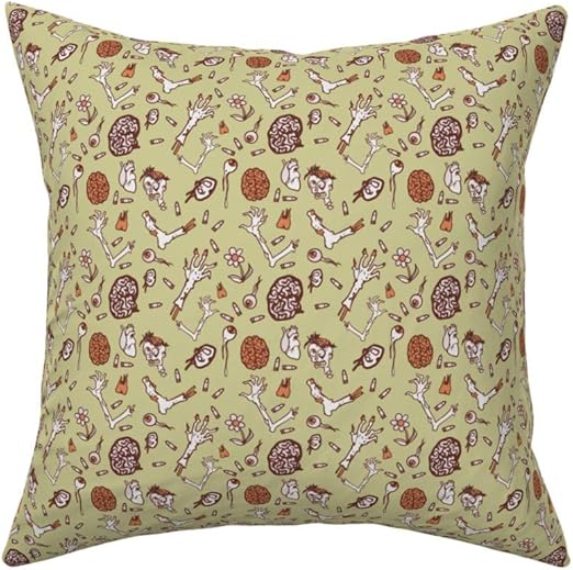 Amazon Com Pmnadou Pillow Zombie Apocalypse Colorway Asquare