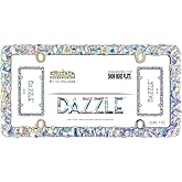Cruiser Accessories 16130 Dazzle License Plate Frame, Chrome