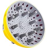 Hairizone Universal Hair Diffuser Adaptable for Blow Dryers with D-1.7- Inch to 2.6-Inch for Curly or Wavy Hair, Lemon