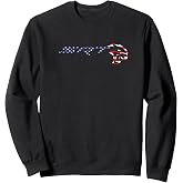 Dodge SRT Hellcat Stars and Stripes Sweatshirt