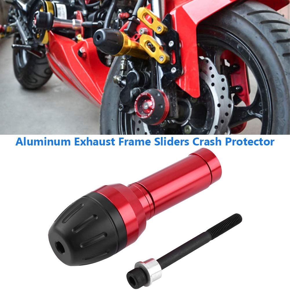 protecteur de collision en aluminium de cadre d/échappement pour cadre Protecteur de collision de moto pour z900 titane Protecteur de collision de moto