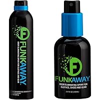 FunkAway Aerospray, 13.5 oz | Extreme Odor Eliminator | Aerosol | Use on Shoes, Clothes and Gear | for Stuff You Can't…
