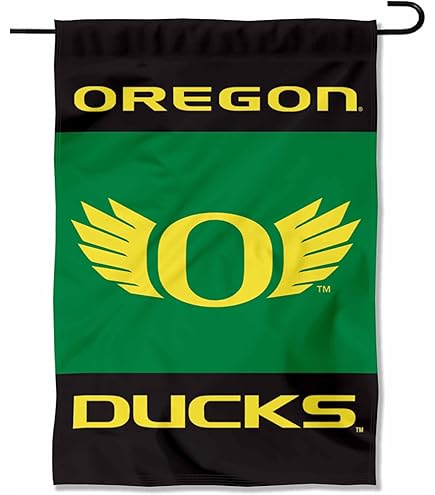 Oregon Ducks Bold Mascot Logo Premium Flag - 3x5 Feet Officially Licensed Team Banner