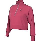 Nike WOMEN'S SPORTSWEAR PHOENIX FLEECE (DQ5767-629, Aster Pink/Sail) Size Large