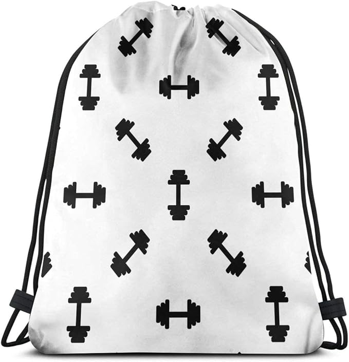 Barbells Dumbbell Fitness Drawstring Bags Lightweight Gym Sport