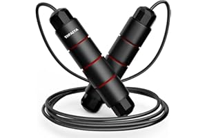 YHFAEYA Jump Rope,Adjustable Jumping Rope,Tangle Free Fast Ball Bearings skipping rope,Suitable for Men, Women, and Kids,Fitness,Workout and Slimming at Home,School.